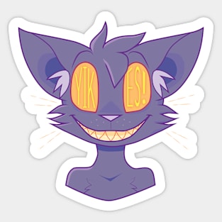 Yikes Sticker